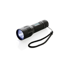 3W CREE Zaklamp Medium, Zwart