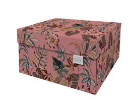 NEW Dutch Design Storage Box Kerst Floral Garden