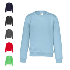 Crew Neck Gemaakt Van Organische Katoen, Rood