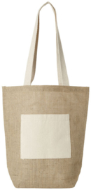 Medium Jute Tas, Naturel