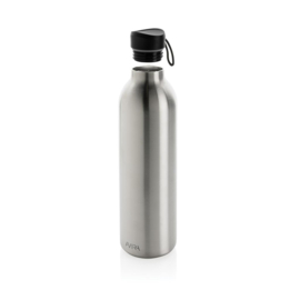 Avira Avior RCS gerecycled roestvrijstalen fles 1L - zilver