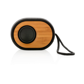 Bamboo X speaker, zwart