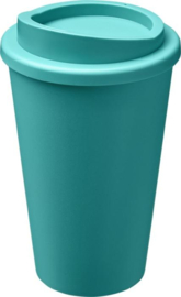 Koffiebeker van bioplastic, rifblauw