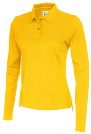 Long Sleeve Polo Gemaakt Van Organische Katoen