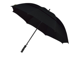 Falcone® Golfparaplu, ECO & Windproof, zwart