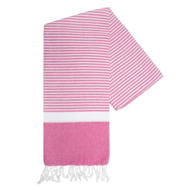 XL Oekotex-Katoen Handdoek, Fuchsia