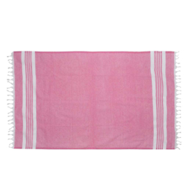 Gerecycled Hamam Handdoek, promo Fuchsia