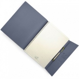 Eco notitieboek Summer kleur blauw
