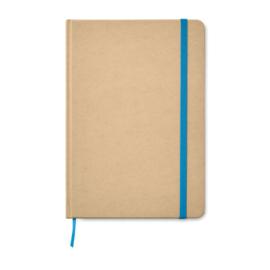 Recycled A5 notitieboek, blauw