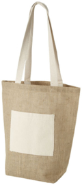 Medium Jute Tas, Naturel