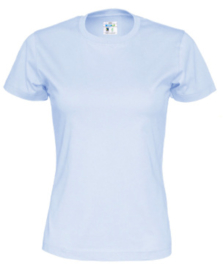 T-shirt Gemaakt Van Organische Katoen, Lichtblauw