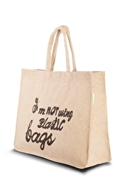 Jute Slogan Bag