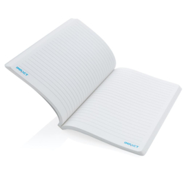 Impact softcover steenpapier notitieboek A5, zwart