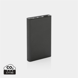 Terra RCS gerecyclede aluminium powerbank 5.000 mAh