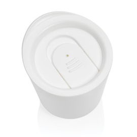 Antimicrobiële koffiebeker, wit