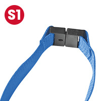 Lanyard van katoen met buckle