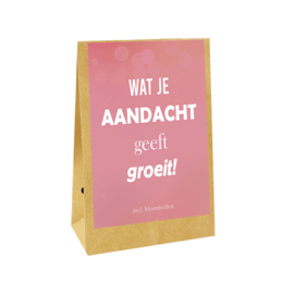 Wat Je Aandacht Geeft Groeit, Kraftzak