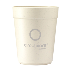 CirculCup Koffiebeker 300 ml, Beige Graphite