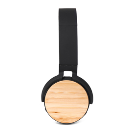 BRAINZ Bluetooth Headphone Bamboo