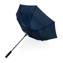 23" Impact AWARE™ RPET 190T storm proof paraplu, donkerblauw