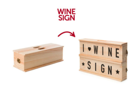 Rackpack - Wine Sign
