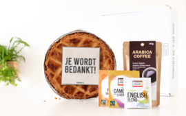 Koekkado Boterkoek, thee en koffie door de bus