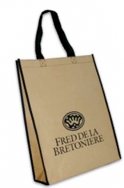 Non Woven Bruin Kraft Papieren Tas