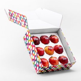 Geschenkverpakking Met 9 Appels