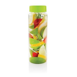 Everyday fles met infuser, groen