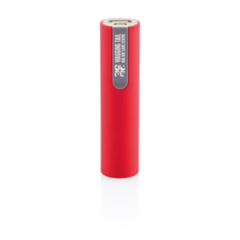 Powerbank 2.200 mAh, rood