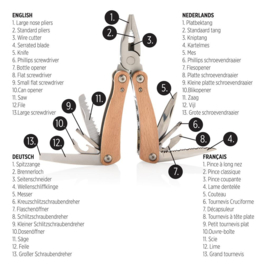 Duurzame Houten Multitool