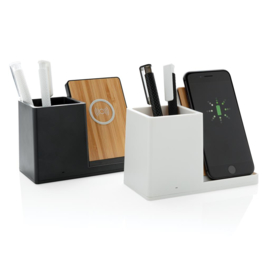 Draadloze oplader met penhouder