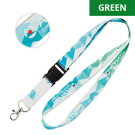 Lanyard van gerecycled PET met buckle