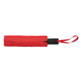 21" Impact AWARE™ RPET 190T auto open/dicht paraplu, rood