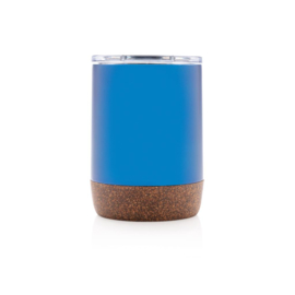 Koffiebeker Met Kurk, Blauw