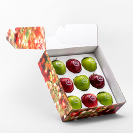 Geschenkverpakking Met 9 Appels