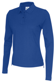 Long Sleeve Polo Gemaakt Van Organische Katoen