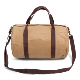 Dubbelbag Van Gerecycled Papier, Bruin