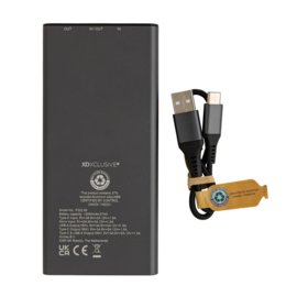 Terra RCS gerecyclede 18W aluminium powerbank 10.000 mAh