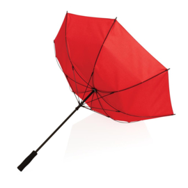 23" Impact AWARE™ RPET 190T storm proof paraplu, rood