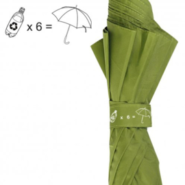 Golf Umbrella Van  RPET Met Houten Handvat