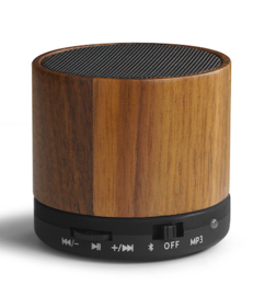 Houten bluetooth speaker