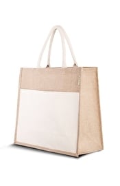 Jute Shopper Combi