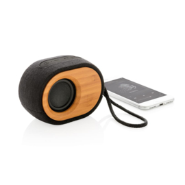 Bamboo X speaker, zwart