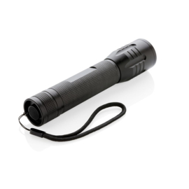 3W CREE Zaklamp Groot, Zwart