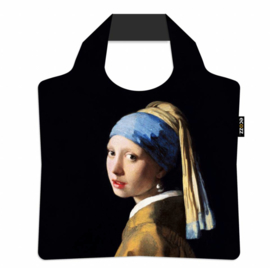 ECOZZ opvouwbare tas Vermeer Het meisje met de Parel