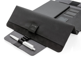 Kyoto 10" tablet portfolio met draadloze oplader, zwart