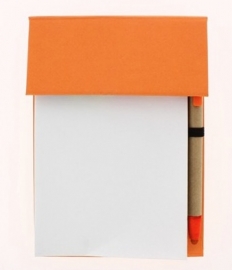 Bloc set A6 oranje