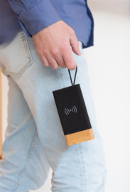 Bamboo X draadloze powerbank, bruin