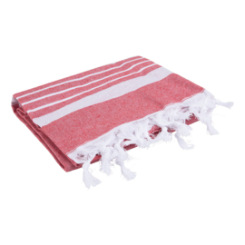 Reycycled Hammam Handdoek, Promo Red